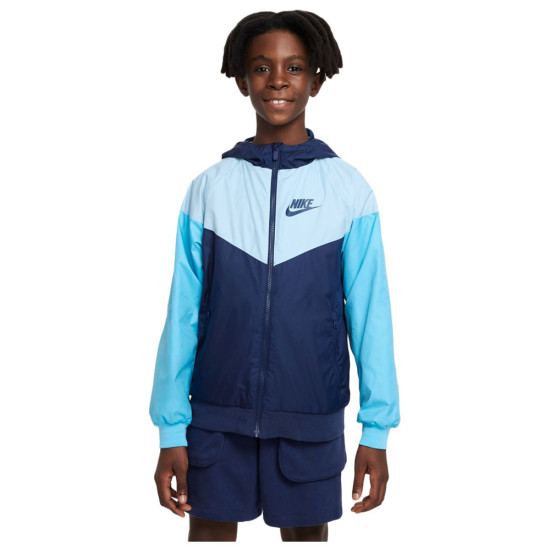 Nike Παιδικό αντιανεμικό μπουφάν Sportswear Windrunner Nike Παιδικό αντιανεμικό μπουφάν Sportswear Windrunner